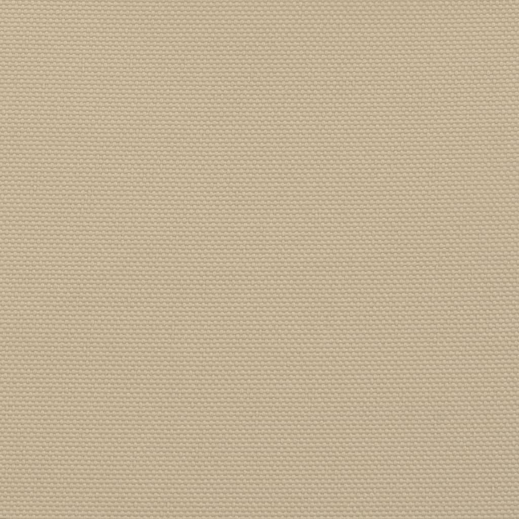 Zonnescherm vierkant 2x2 m oxford stof beige