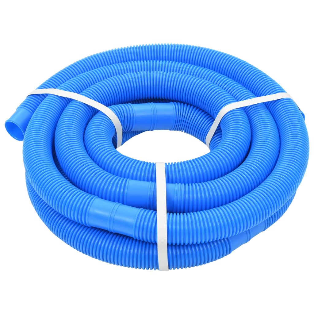 Zwembadslang met klemmen 38 mm 6 m blauw