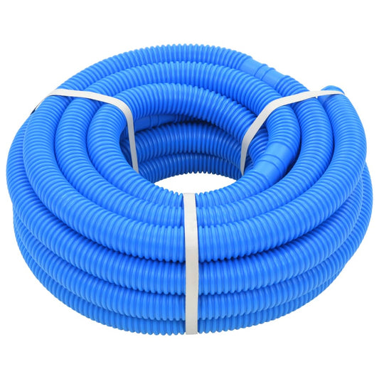 Zwembadslang 32 mm 12,1 m blauw