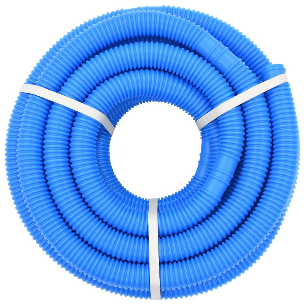 Zwembadslang 32 mm 12,1 m blauw