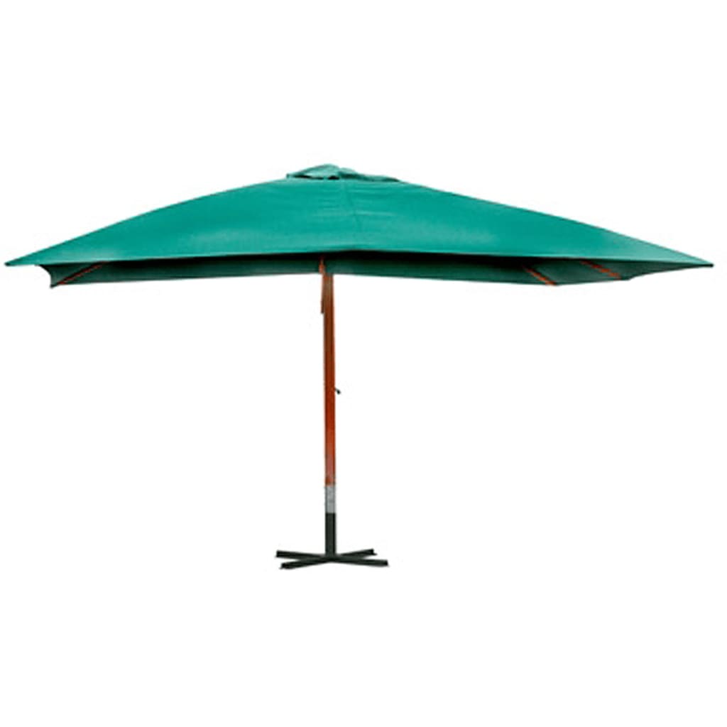 Zweefparasol Melia 300x400 cm groen