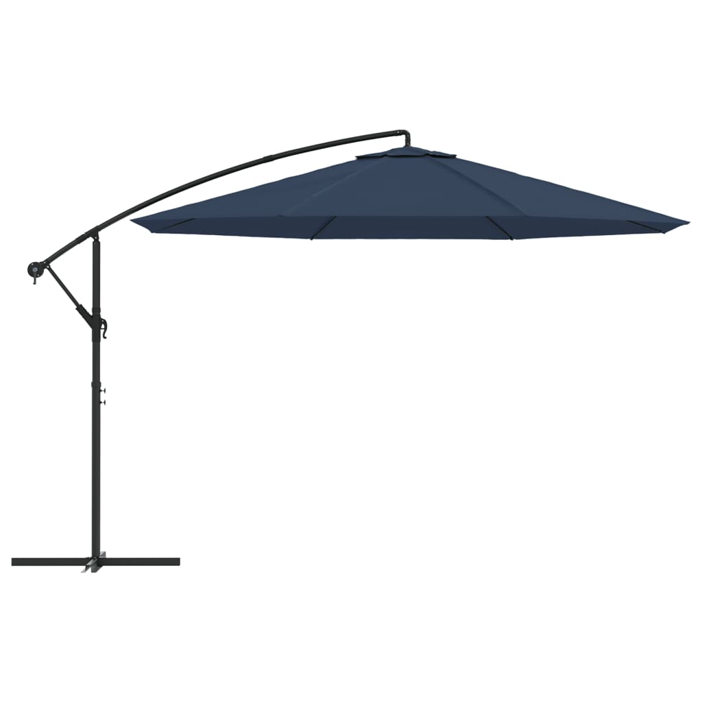 Zweefparasol 3,5 m blauw