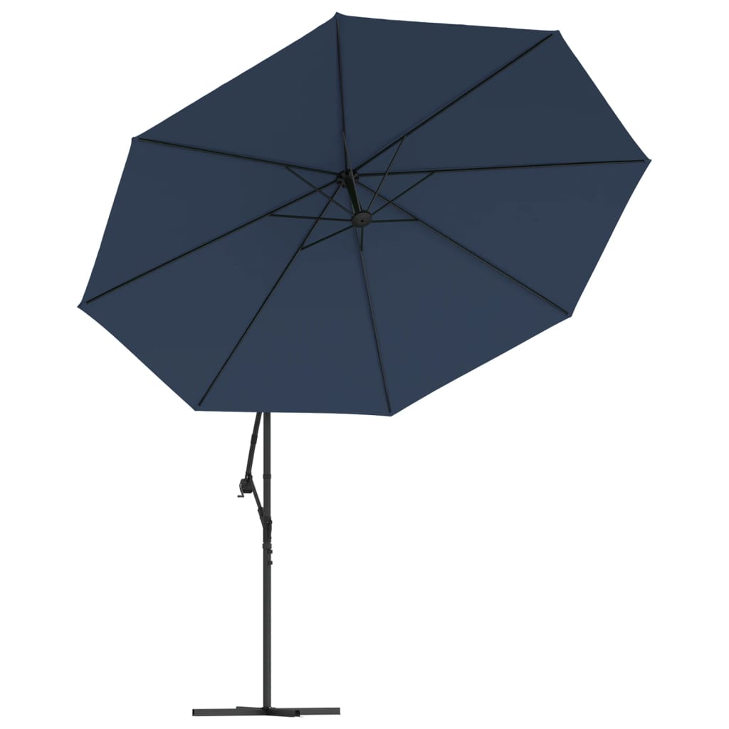 Zweefparasol 3,5 m blauw