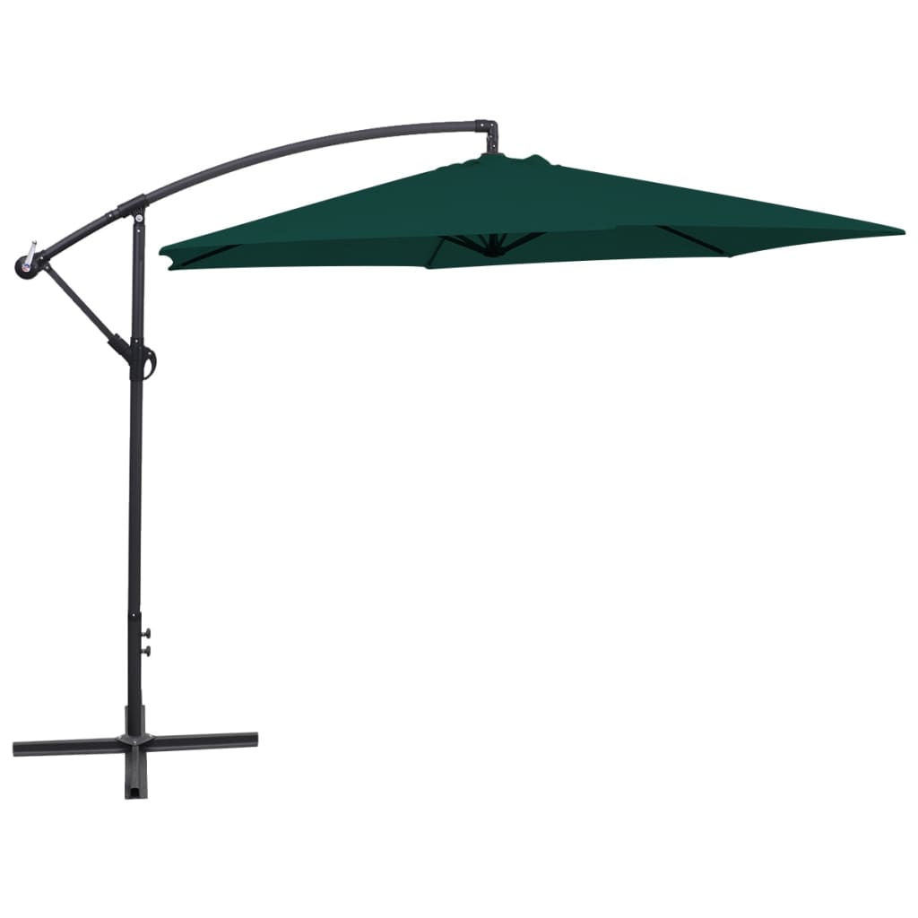 Zweefparasol 3 m groen