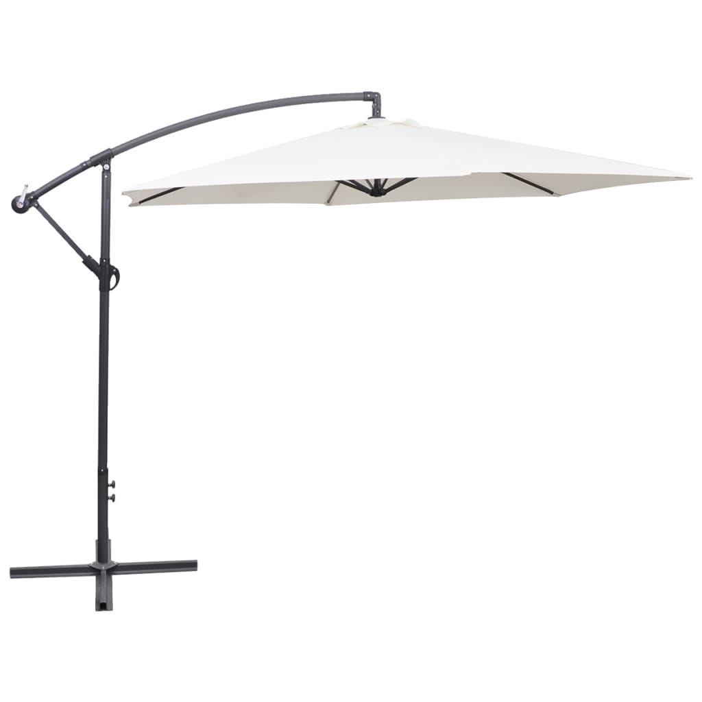 Zweefparasol 3 m zandwit