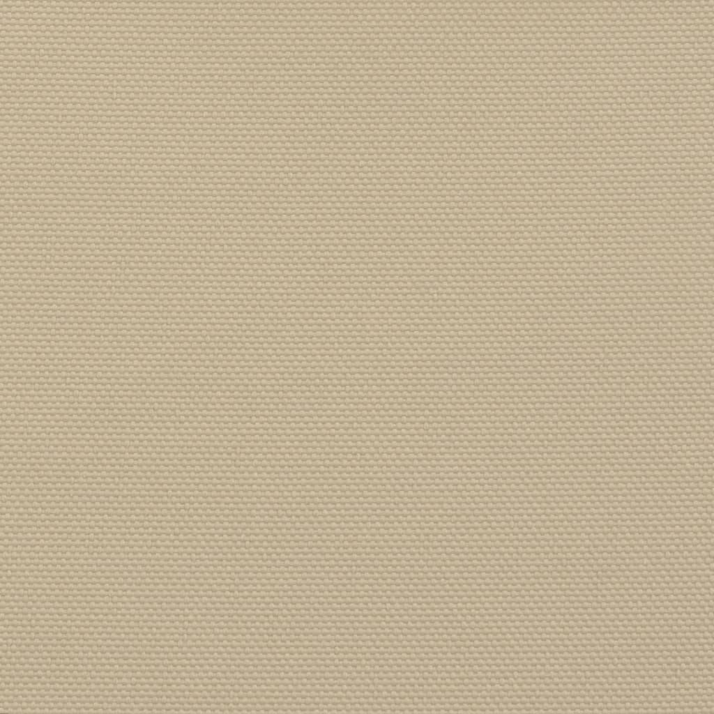 Zonnescherm driehoekig 5x5x5 m oxford stof beige