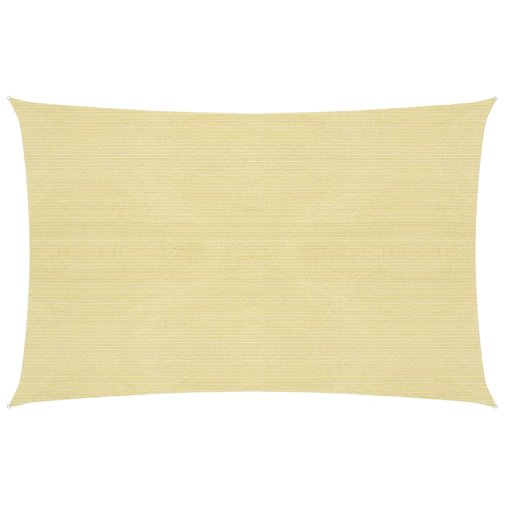 Zonnezeil 160 g/m² 3x4,5 m HDPE beige