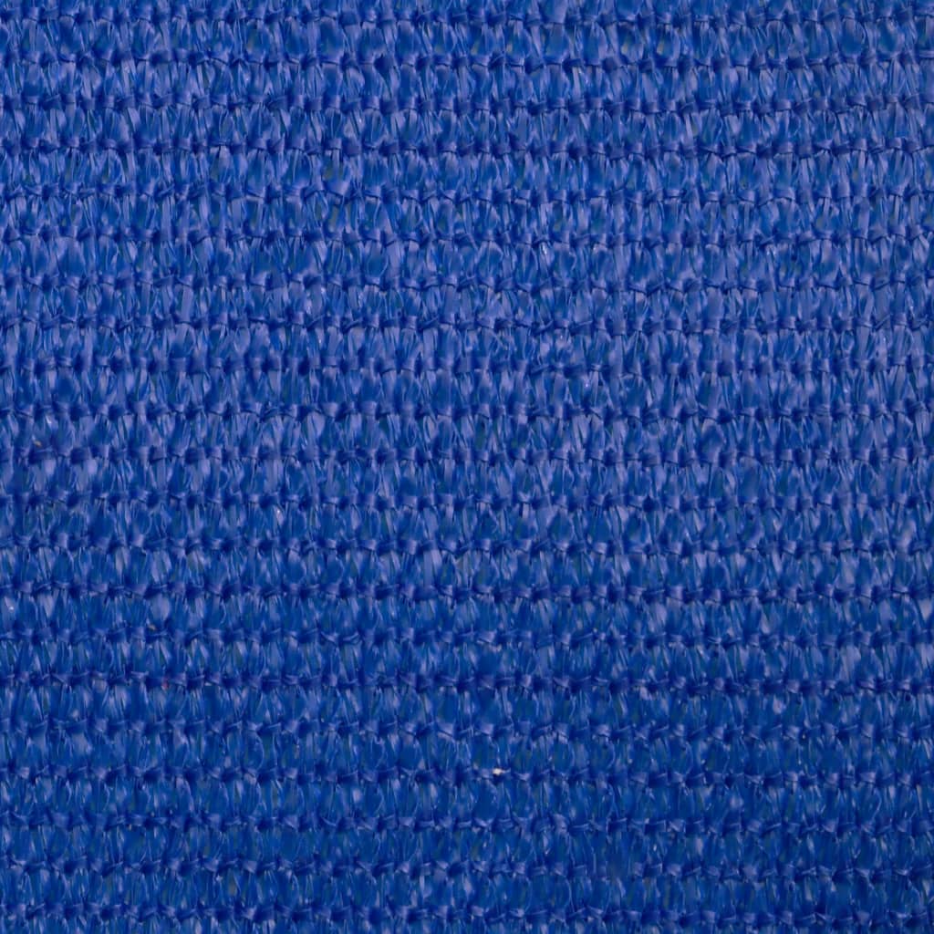 Zonnezeil 160 g/m² 2x3,5 m HDPE blauw