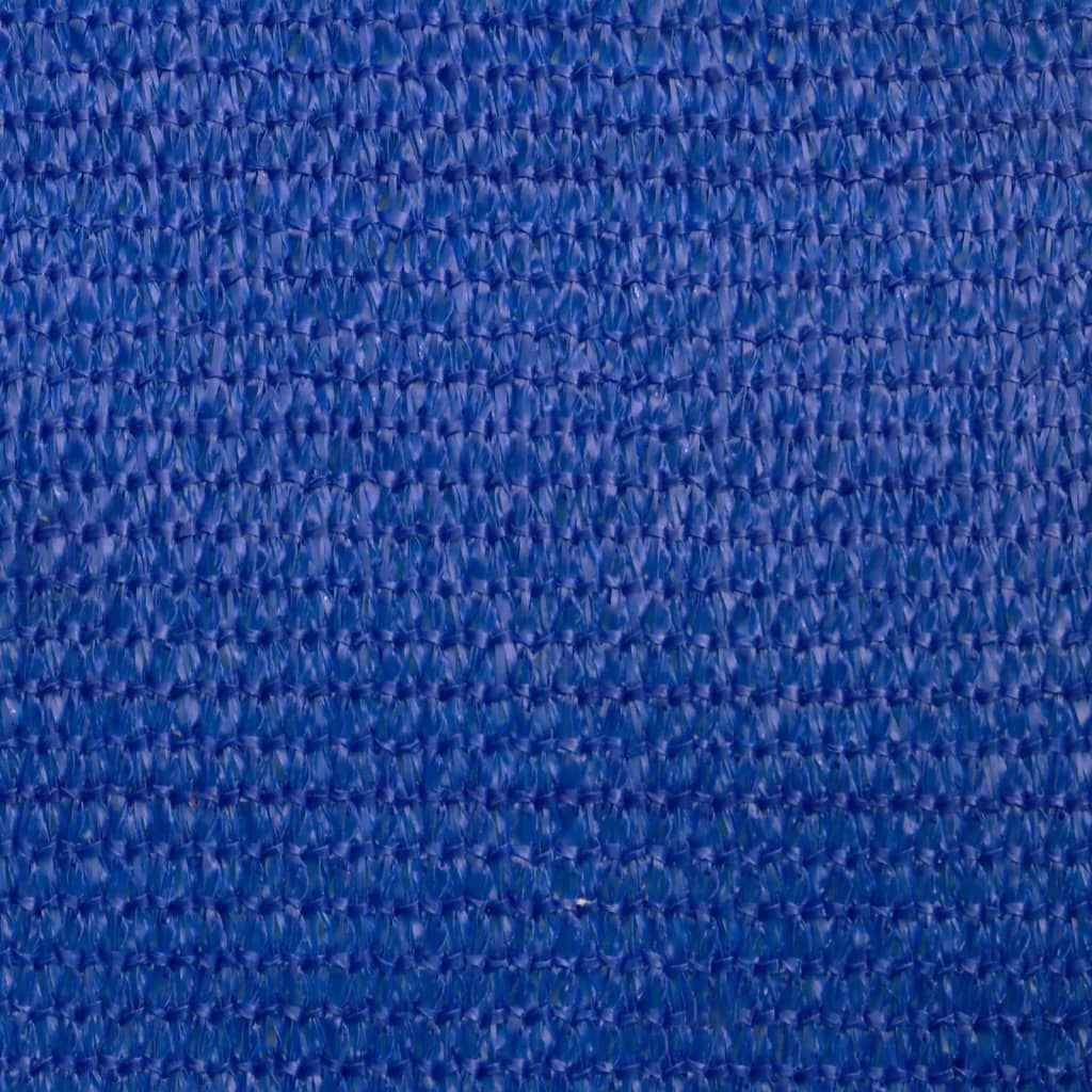 Zonnezeil 160 g/m² 2x4 m HDPE blauw