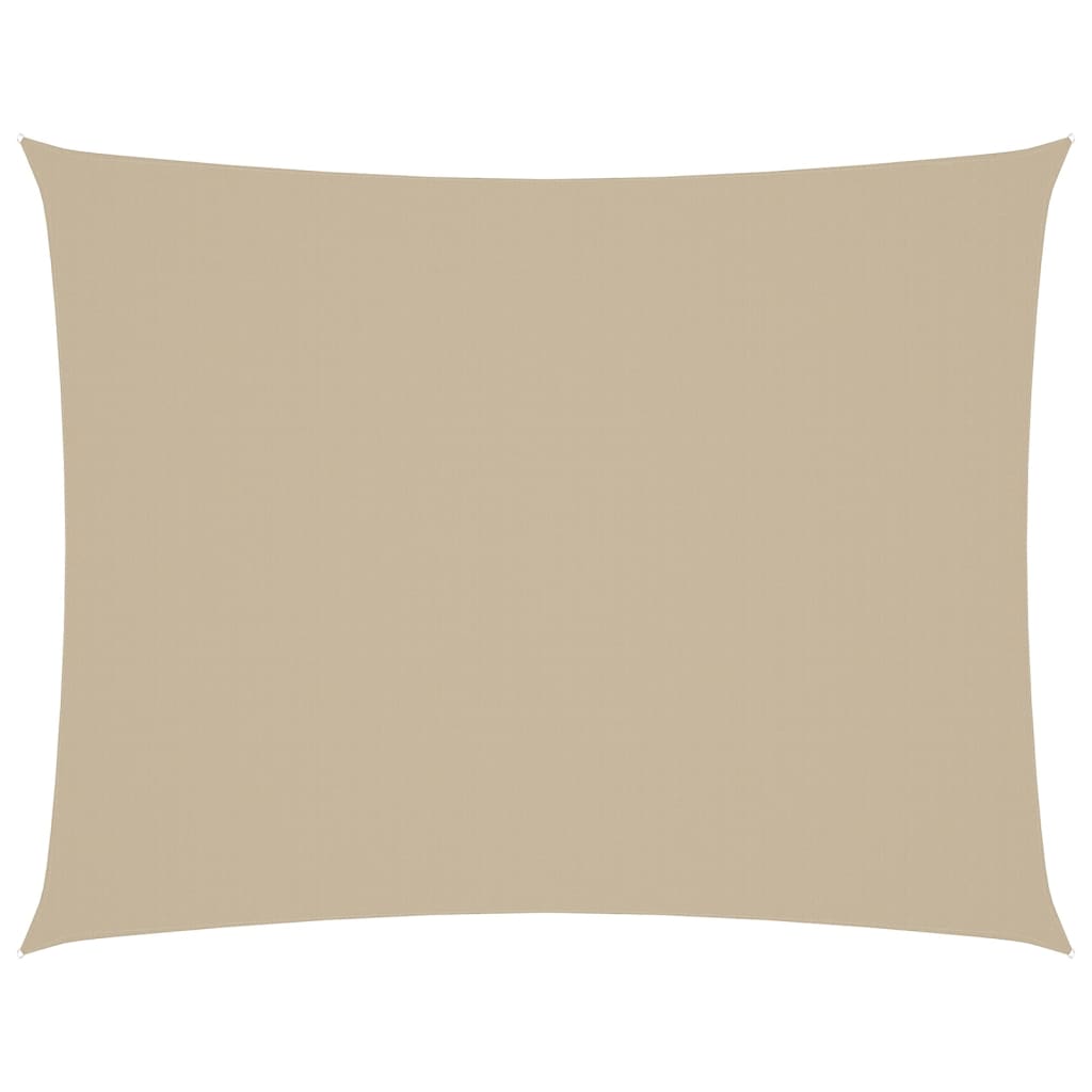 Zonnescherm rechthoekig 3x4,5 m oxford stof beige