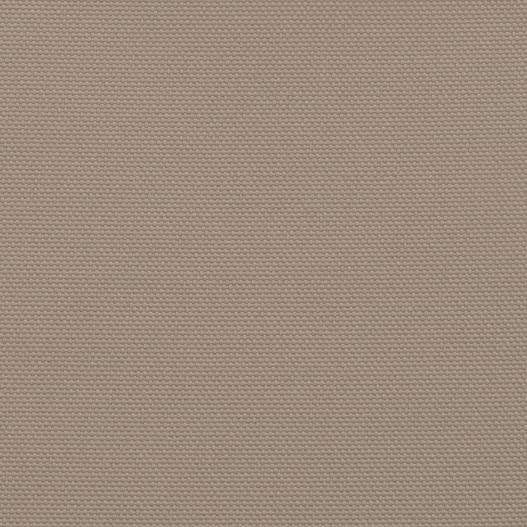 Zonnescherm rechthoekig 2x2,5 m oxford stof taupe