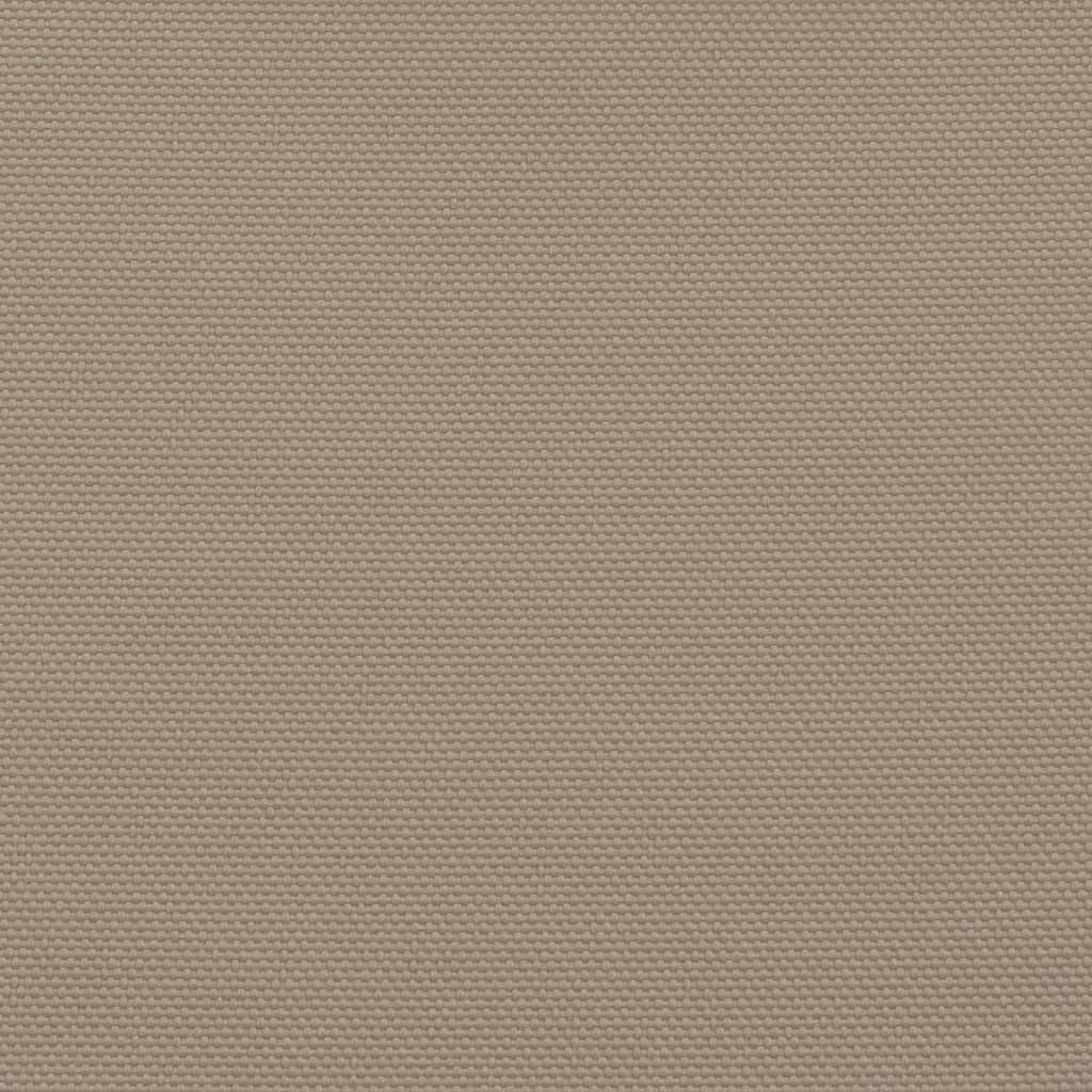 Zonnescherm rechthoekig 4x5 m oxford stof taupe