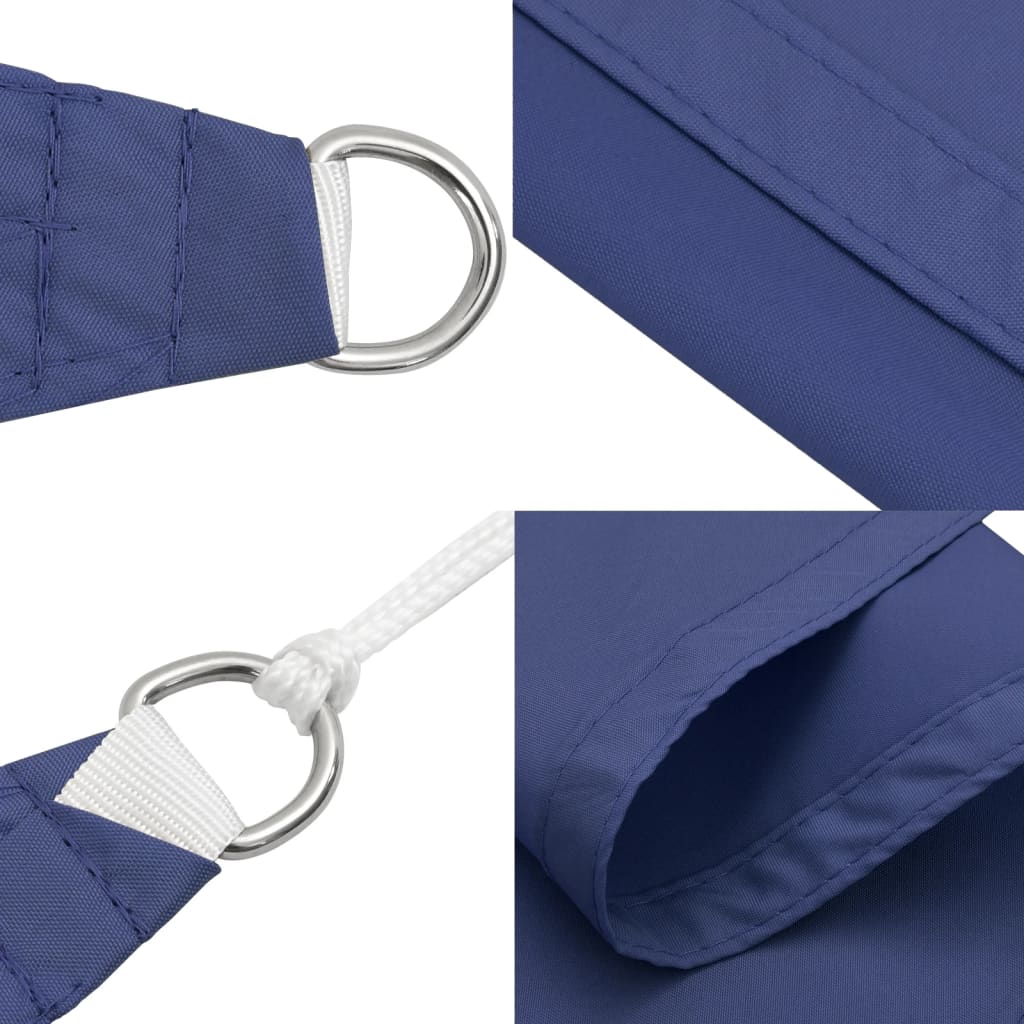 Zonnescherm vierkant 3,6x3,6 m oxford stof blauw