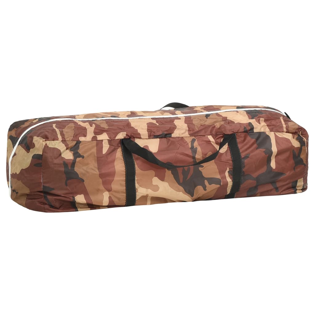 Zwembadtent 500x433x250 cm stof camouflage