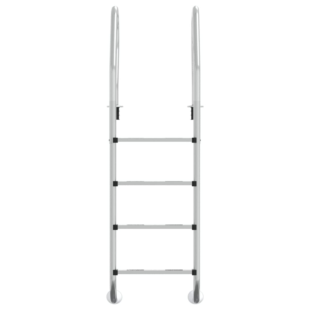 Zwembadladder 54x38x184,5 cm 304 roestvrij staal