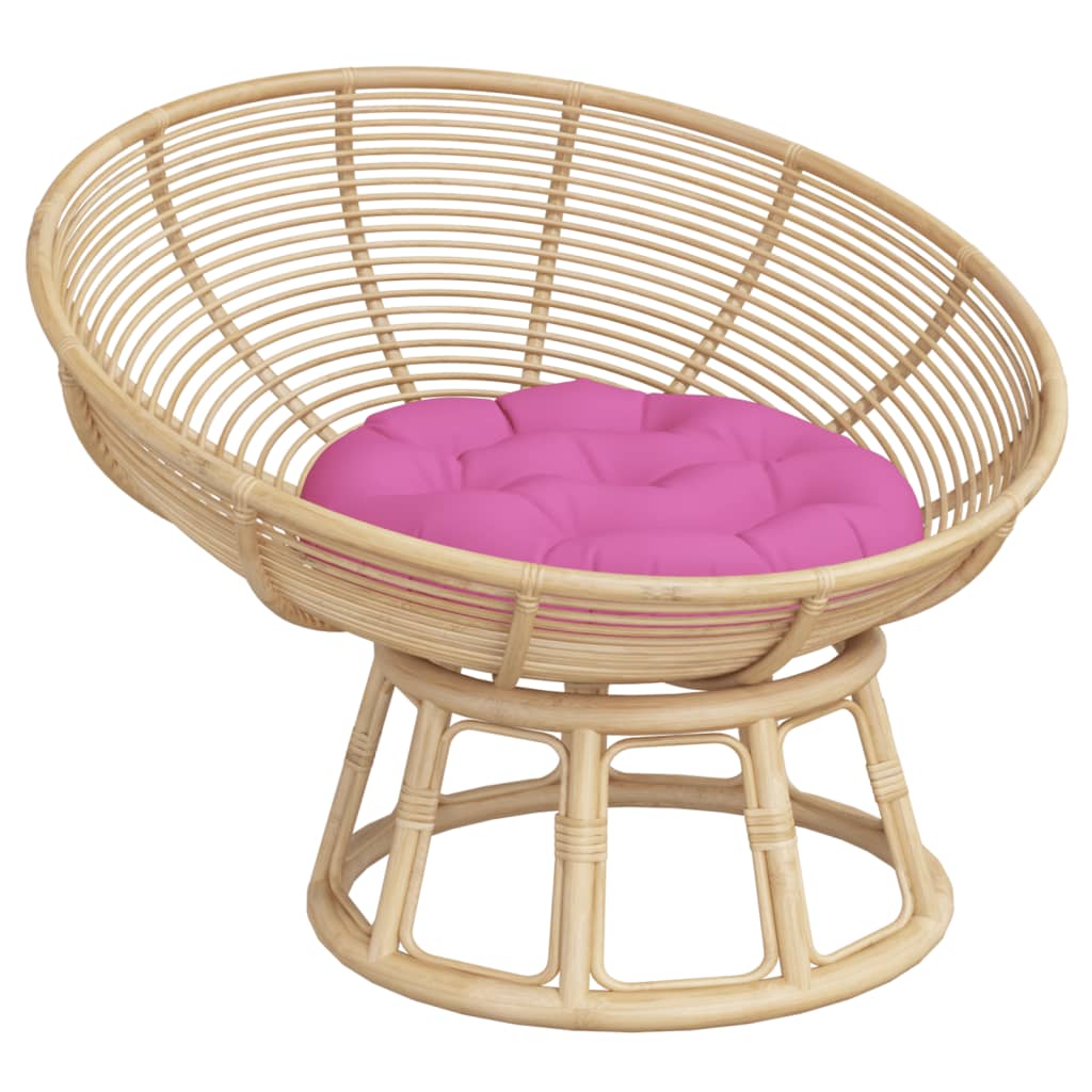 Zitkussen rond Ø 60x11 cm oxford stof roze