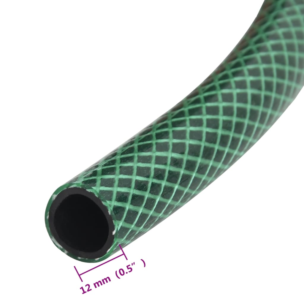 Zwembadslang 30 m PVC groen