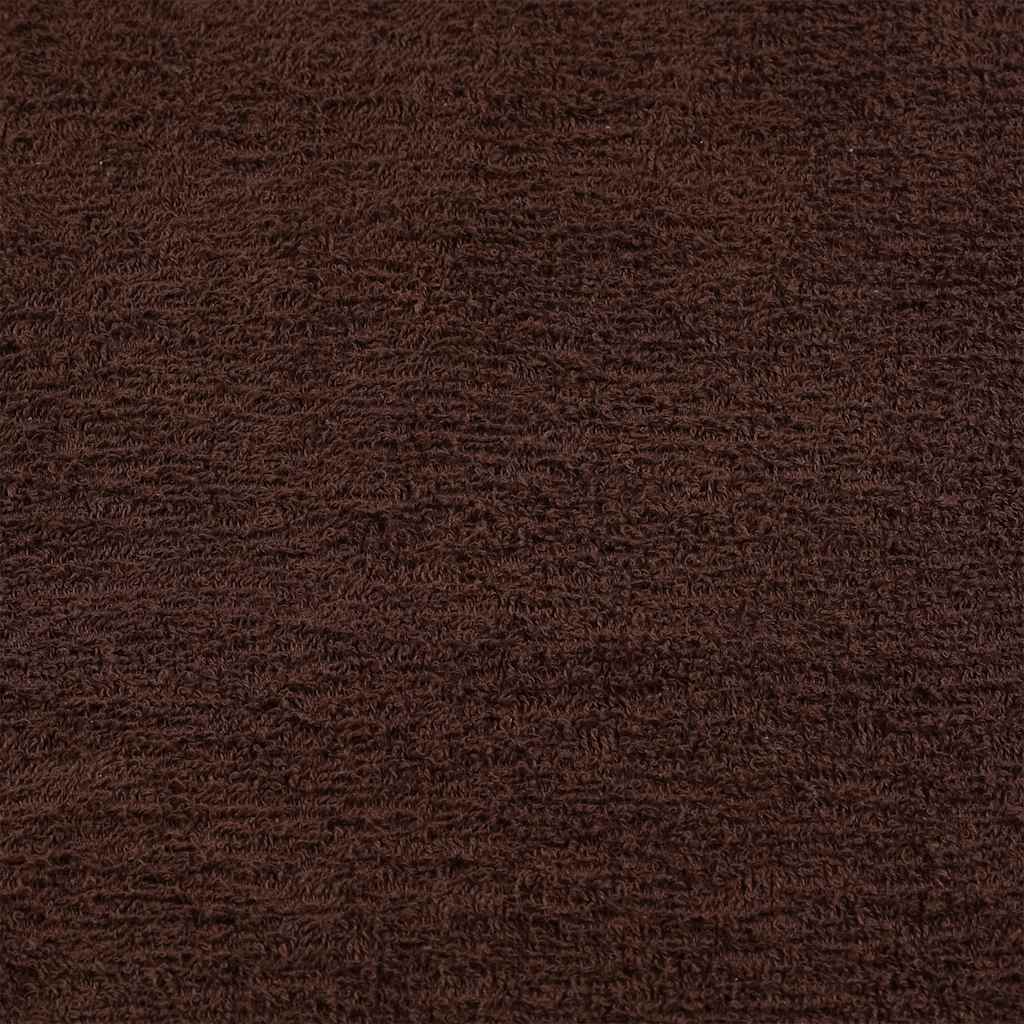 Zeepdoekjes 2 st 30x30 cm 360 g/m² 100% katoen bruin