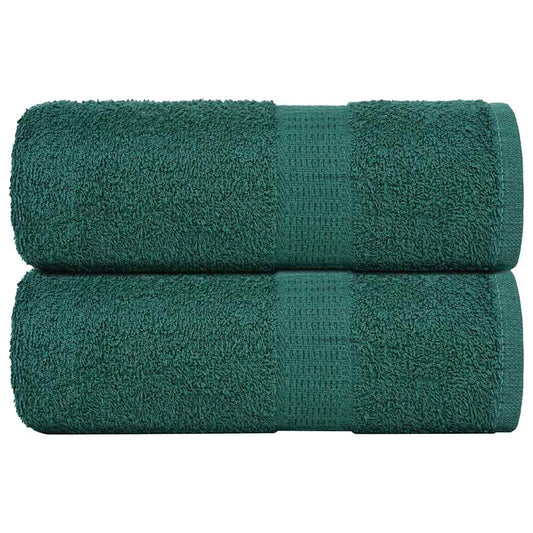 Zeepdoekjes 2 st 30x30 cm 360 g/m² 100% katoen groen