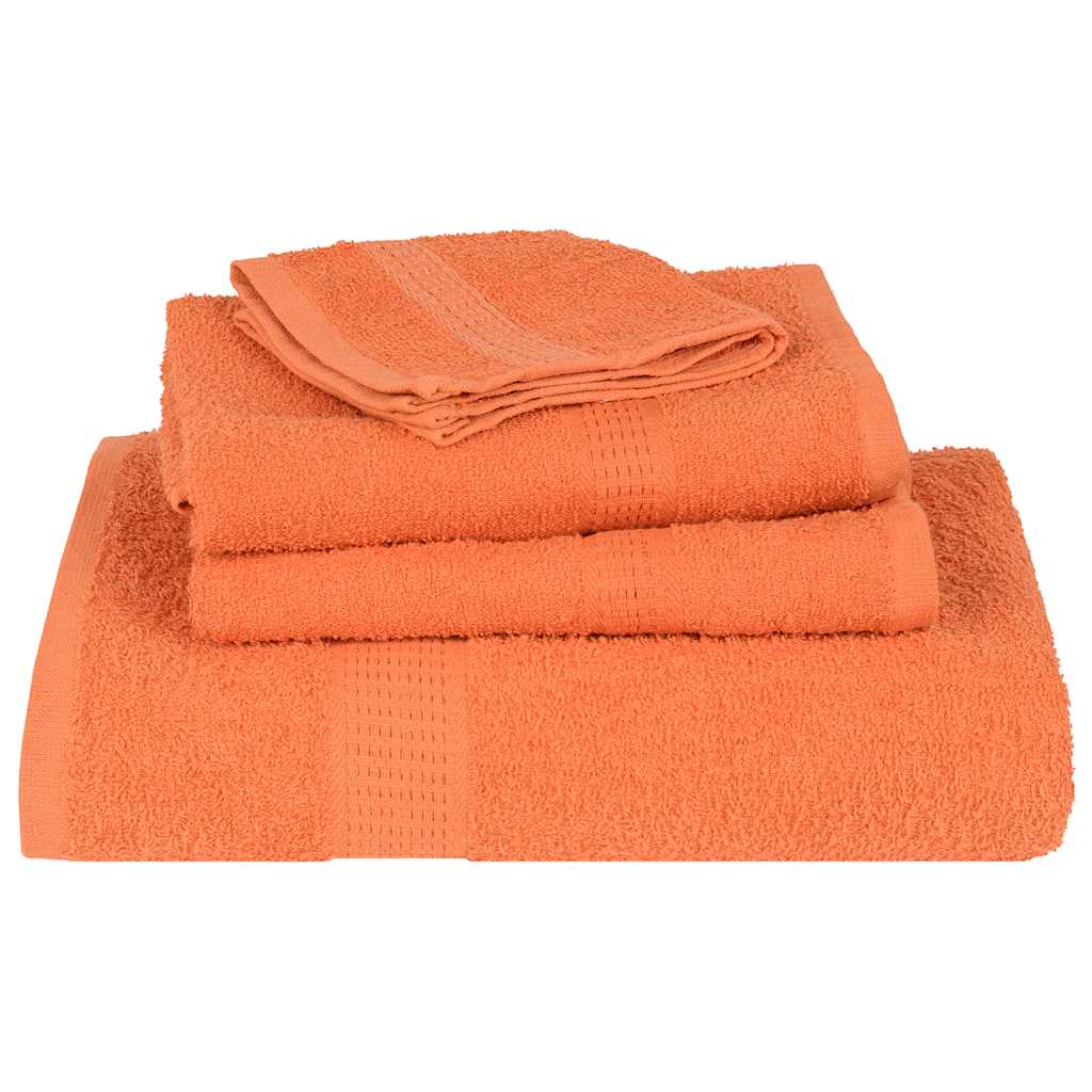 Zeepdoekjes 2 st 30x30 cm 360 g/m² 100% katoen oranje