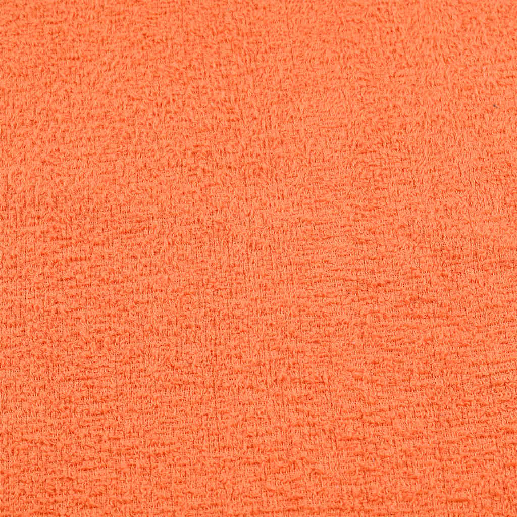 Zeepdoekjes 4 st 30x30 cm 360 g/m² 100% katoen oranje