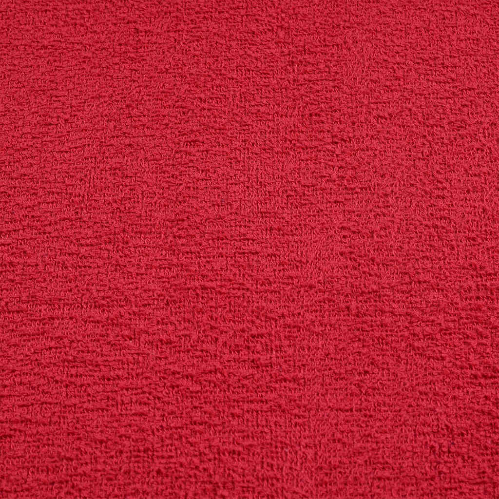 Zeepdoekjes 2 st 30x30 cm 360 g/m² 100% katoen rood