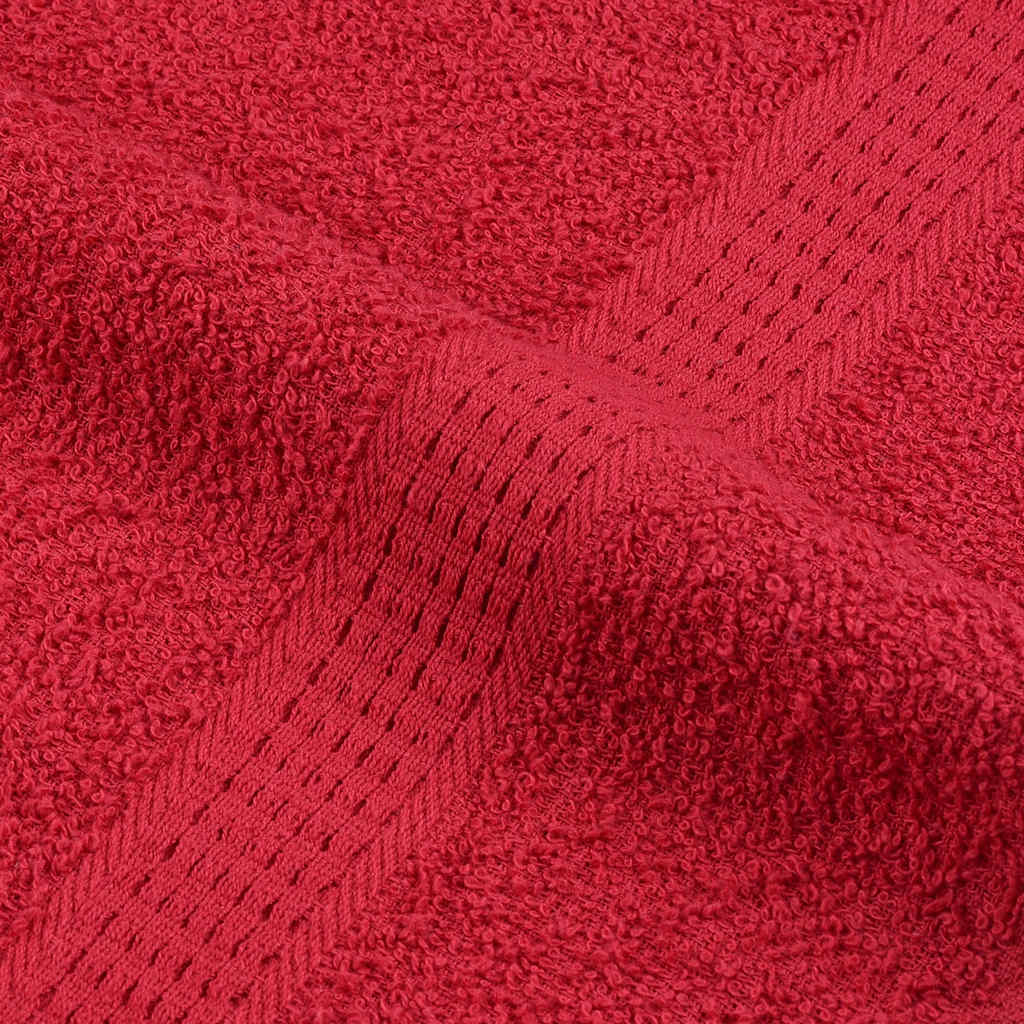 Zeepdoekjes 2 st 30x30 cm 360 g/m² 100% katoen rood