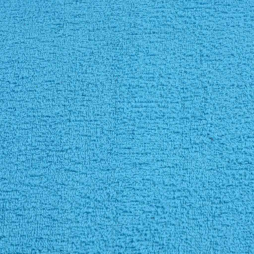 Zeepdoekjes 2 st 30x30 cm 360 g/m² 100% katoen turquoise