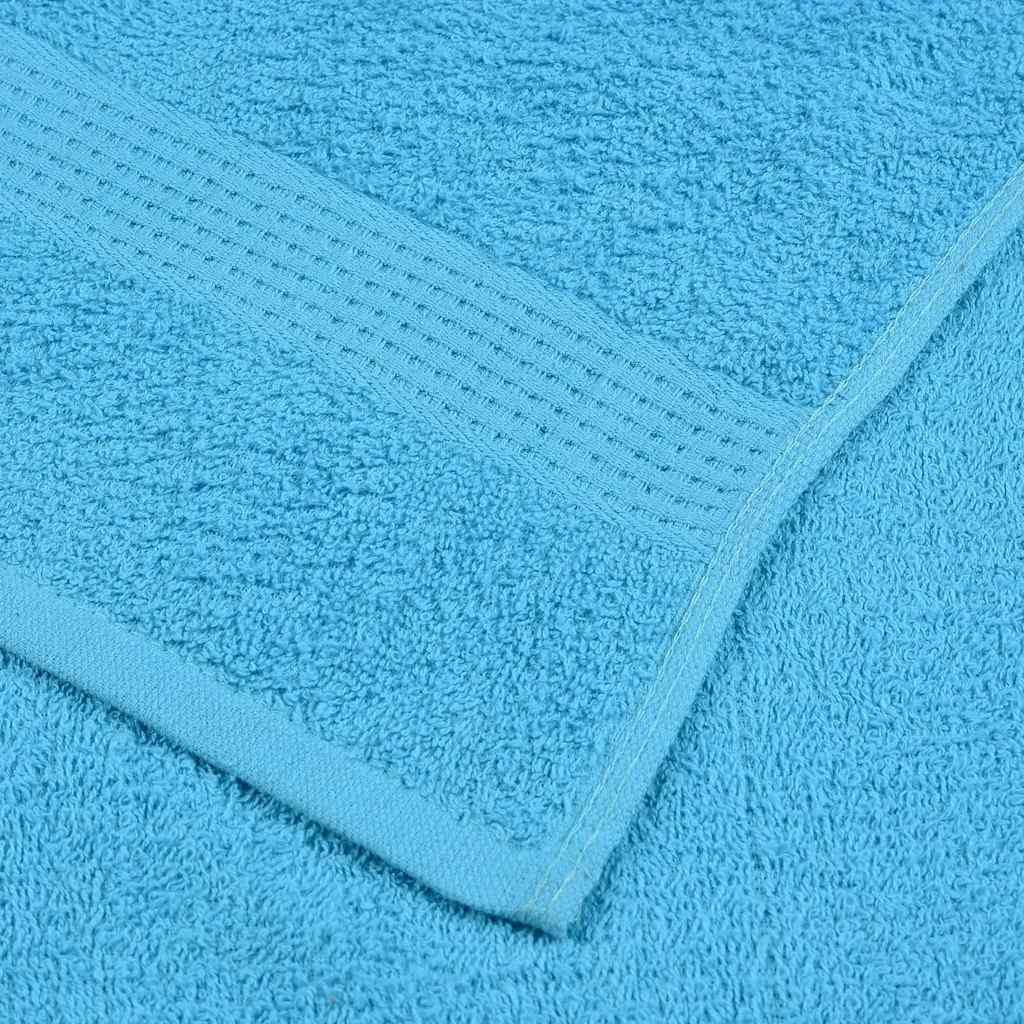 Zeepdoekjes 2 st 30x30 cm 360 g/m² 100% katoen turquoise