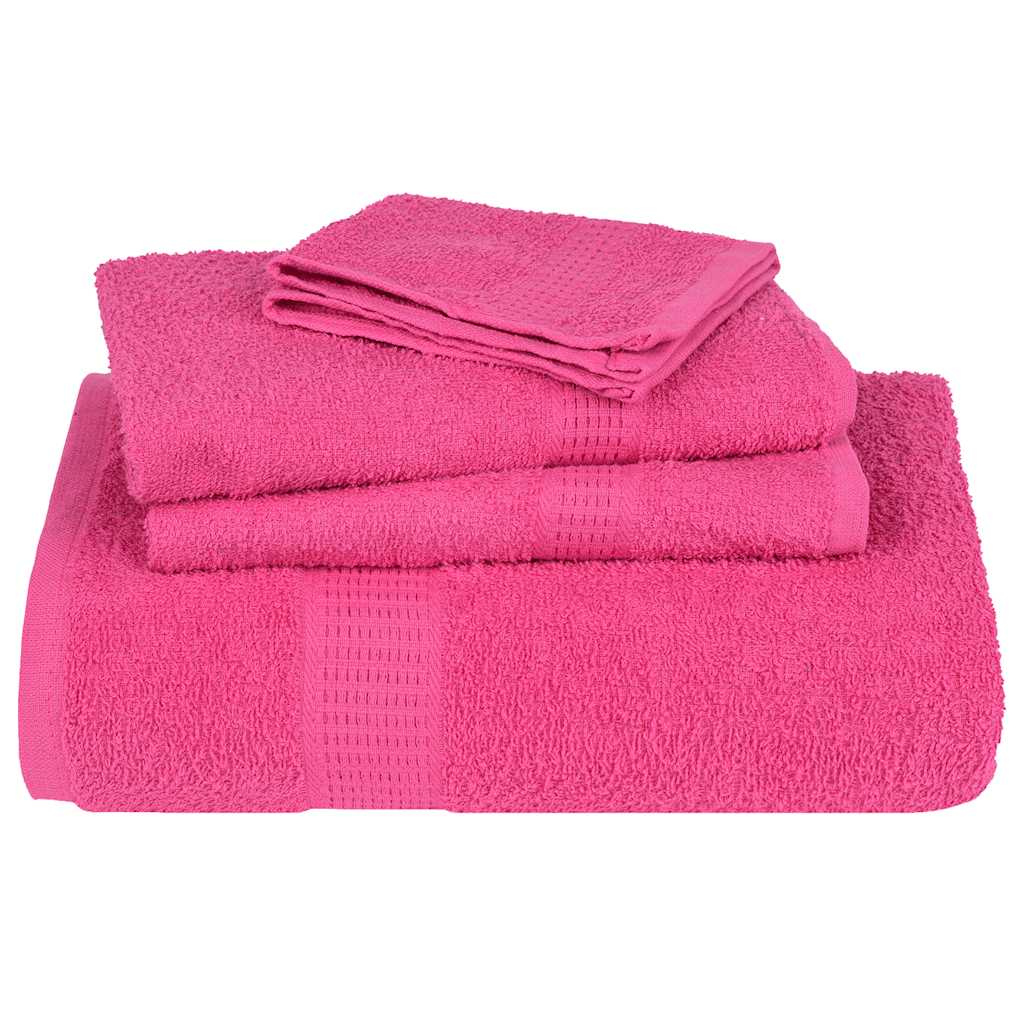 Zeepdoekjes 2 st 30x30 cm 360 g/m² 100% katoen roze