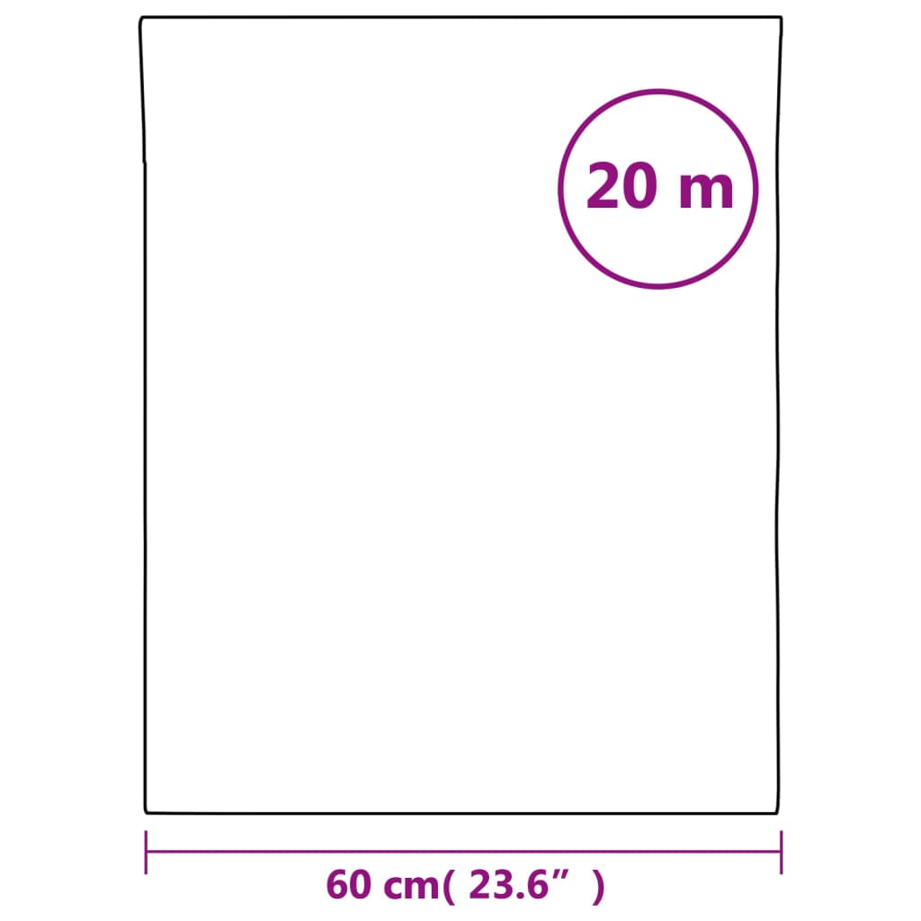 Zonnefolie statisch reflecterend 60x2000 cm PVC zilverkleurig