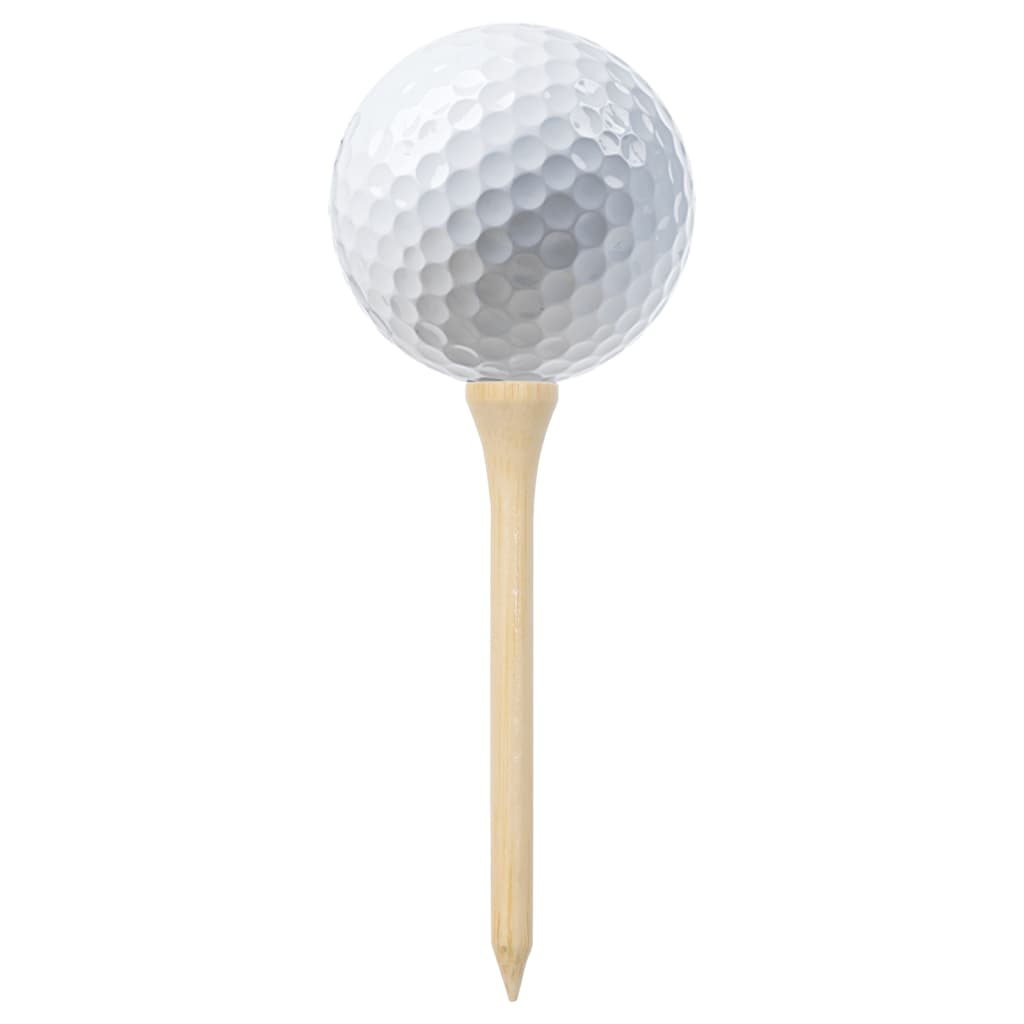 1000 st Golftees 54 mm bamboe