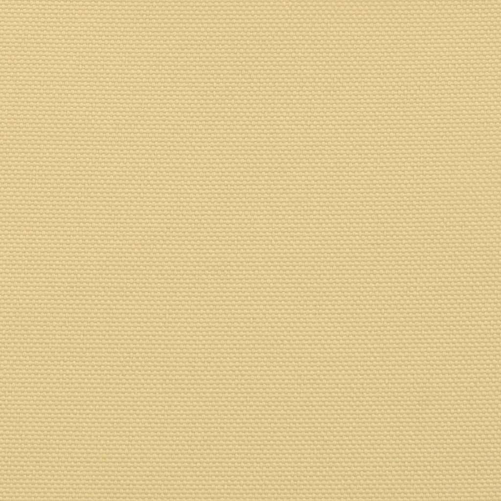 Zonnezeil 8x6 m 100% polyester oxford zandkleurig