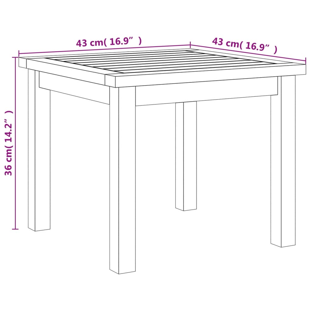 3-delige Bistroset poly rattan en acaciahout beige