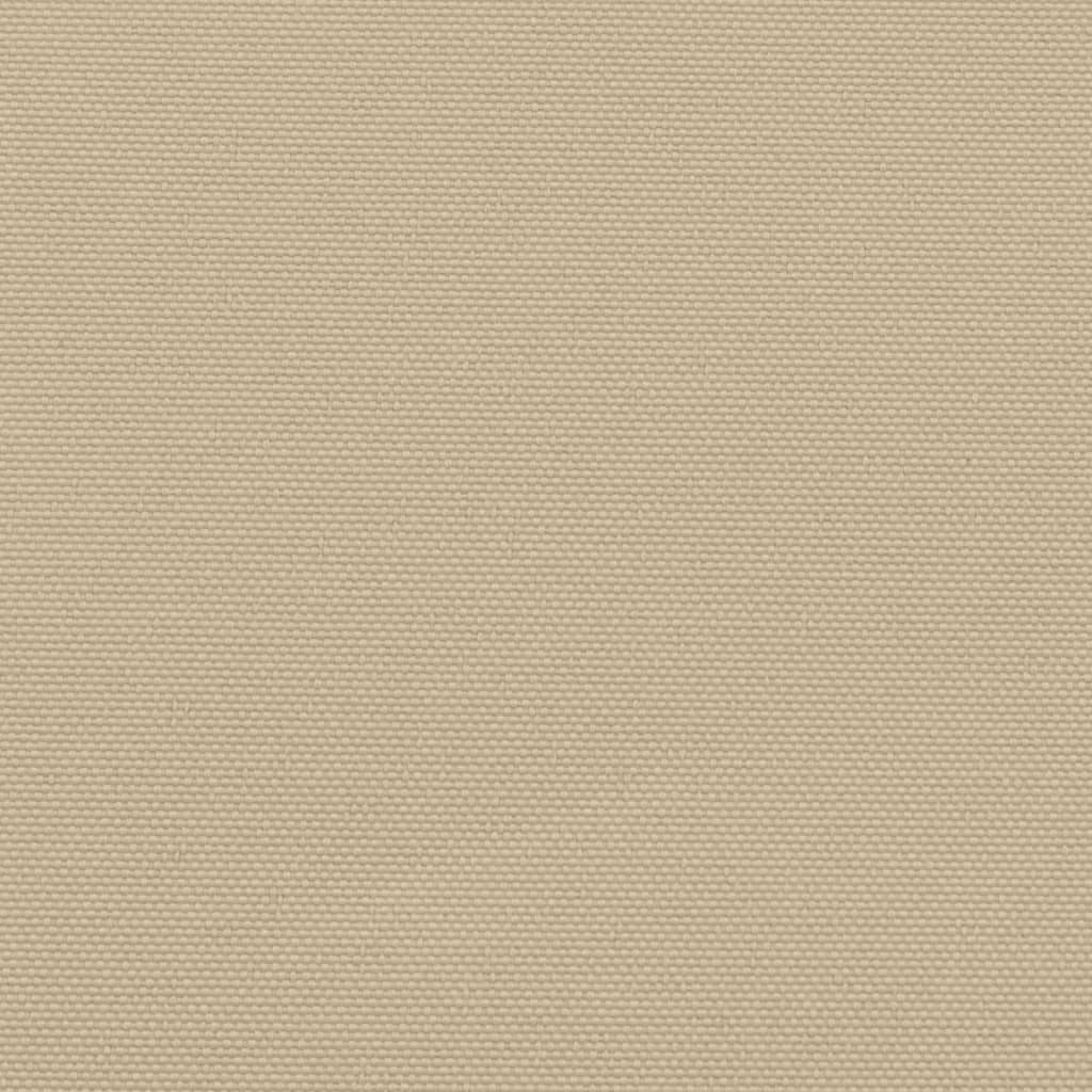 Windscherm uittrekbaar 180x1000 cm beige