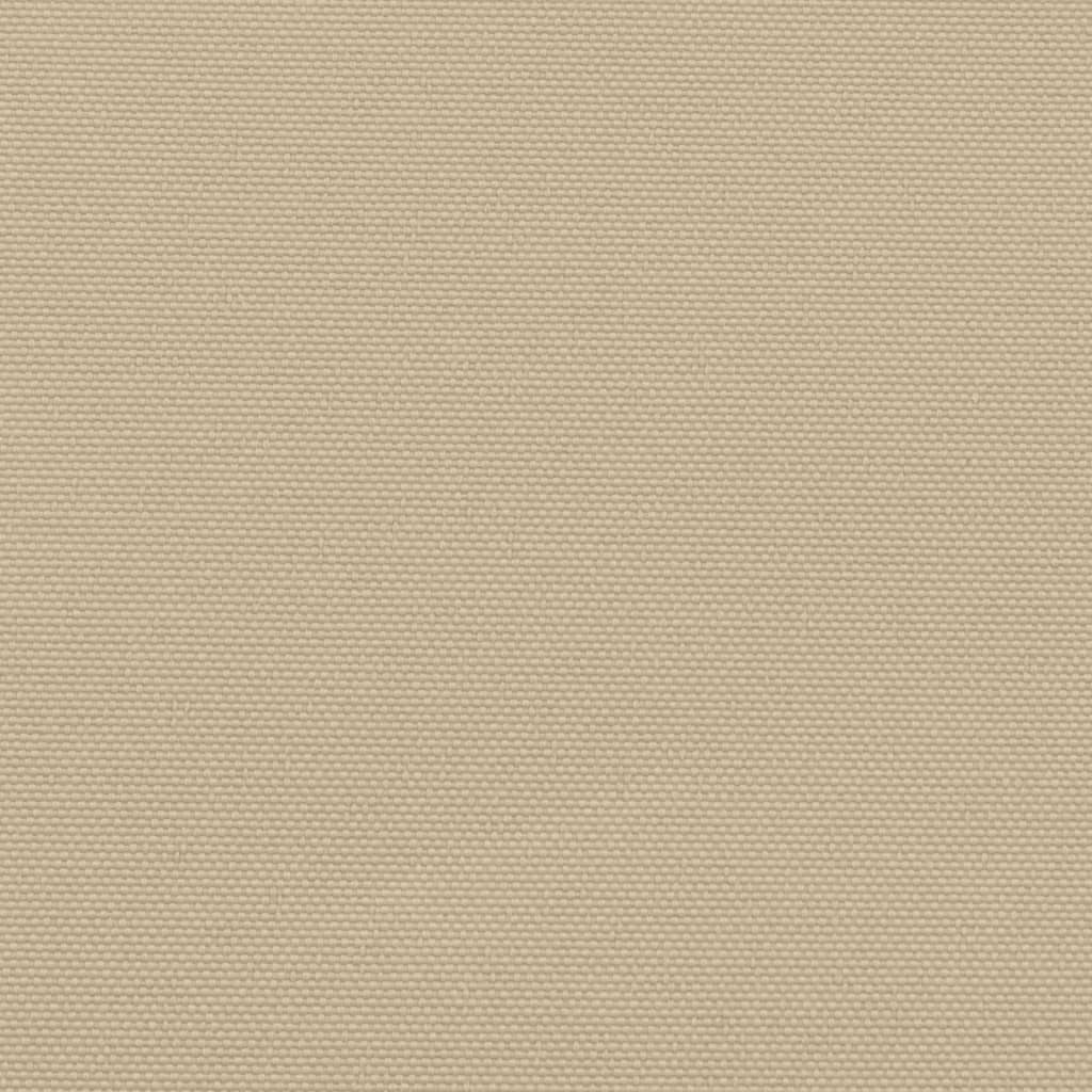 Windscherm uittrekbaar 160x1200 cm beige